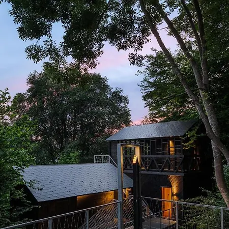 Hutstuf - The Fox & Private Outdoor Nyaraló La-Roche-en-Ardenne